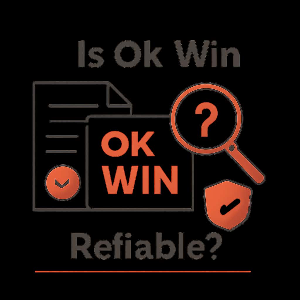 An educational diagram illustrating the key aspects of Ok Win's reliability.