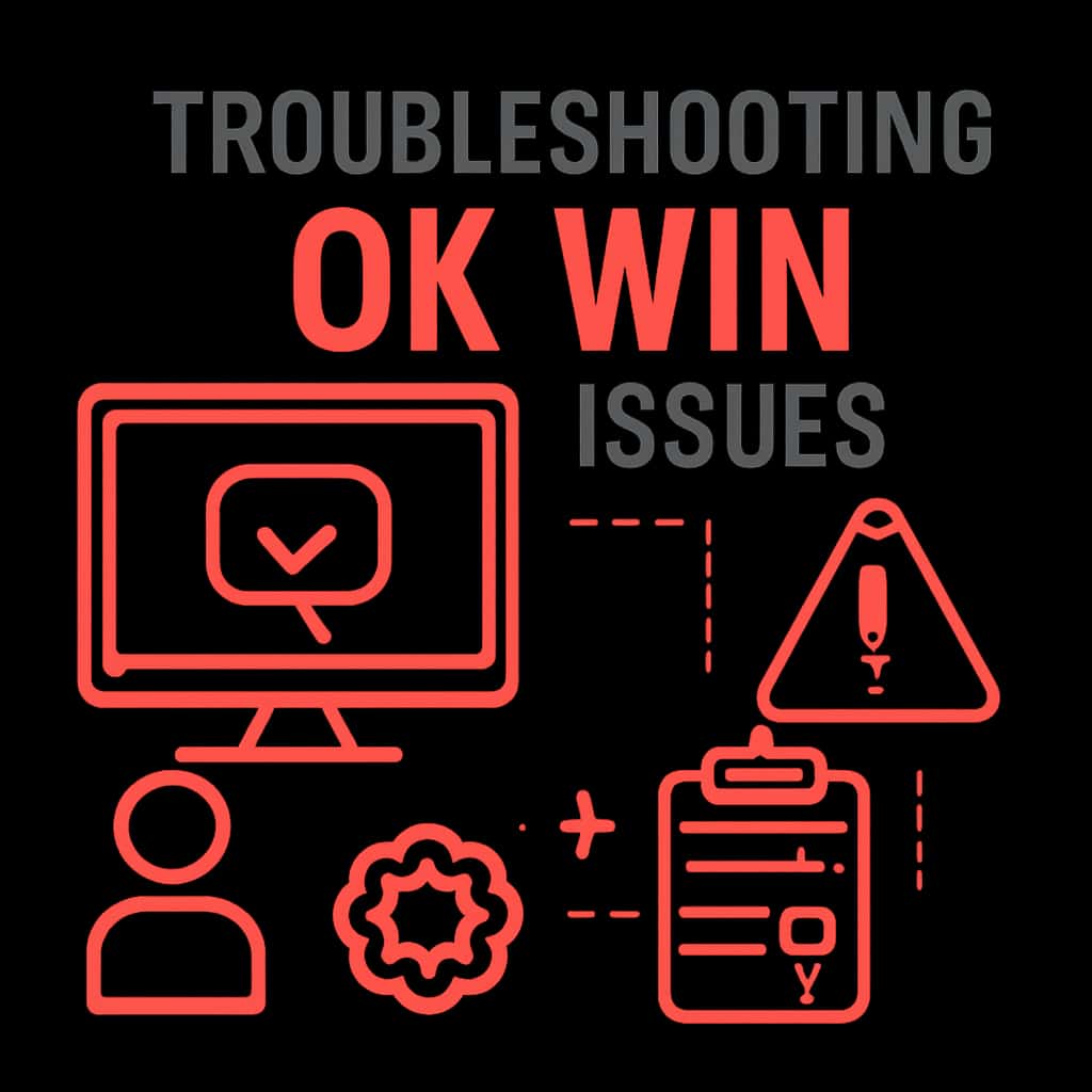 Troubleshooting Ok Win Issues